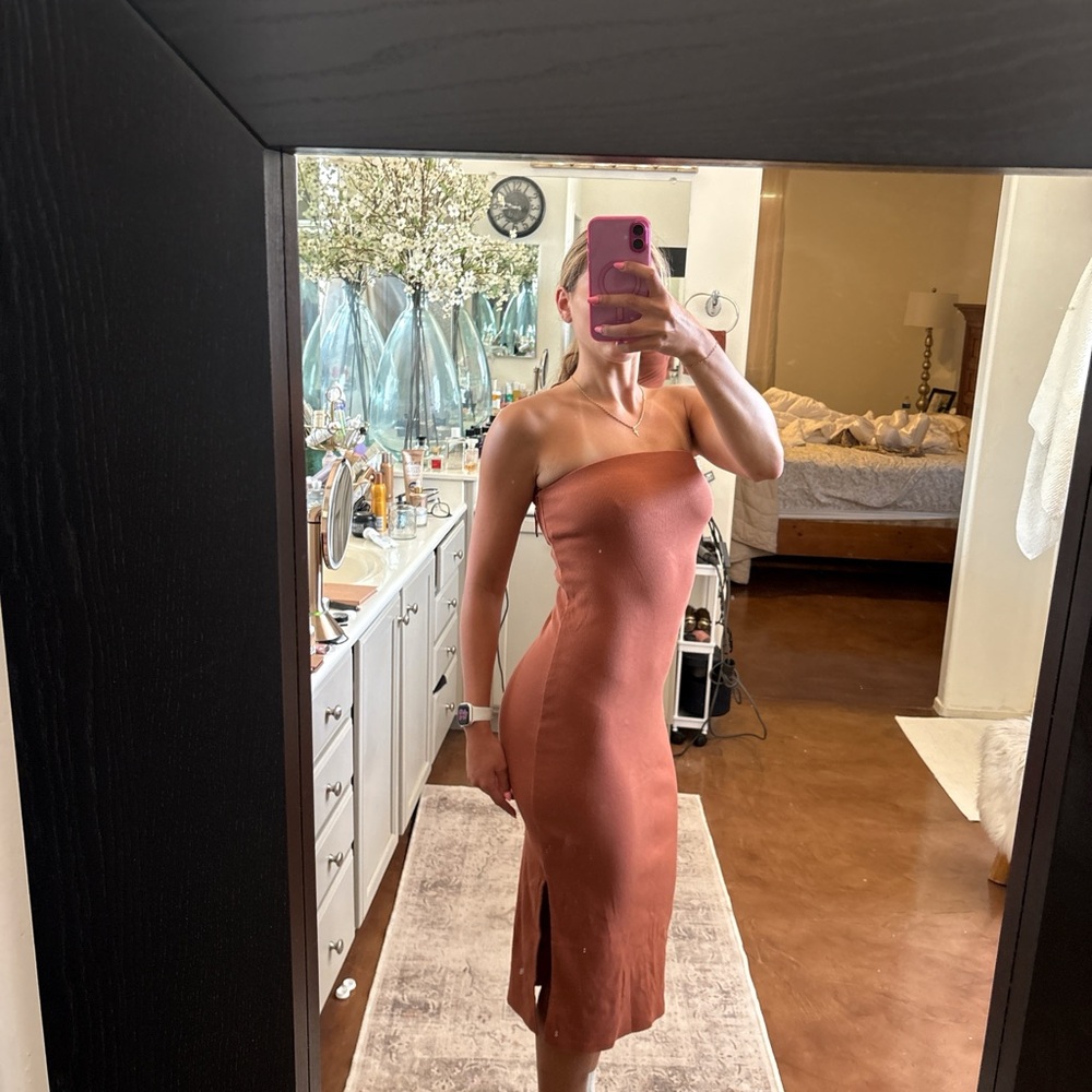 Old Navy Pink One Shoulder Bodycon Dress
